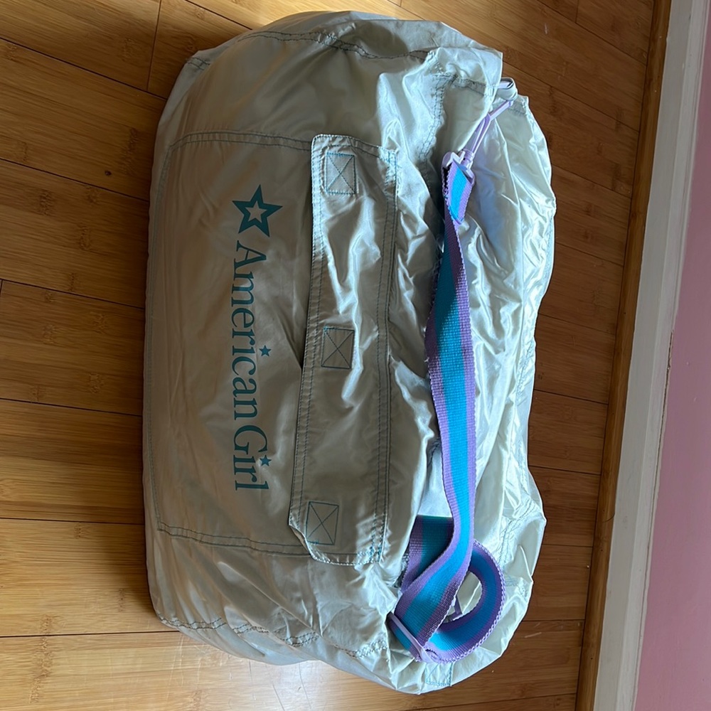 American Girl Slumber Party sleeping bag - retired/rare - EUC
